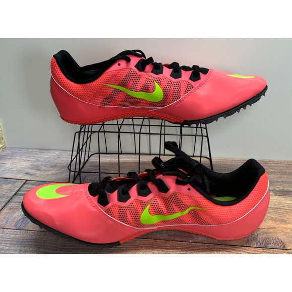Nike Zoom Rival S7 Track Running 616313-603 Pink/Yellow Neon Mens10.5/Womens 12 - Picture 2 of 7